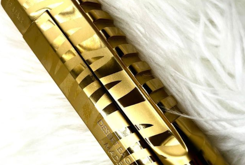 Gold plated engraved detail