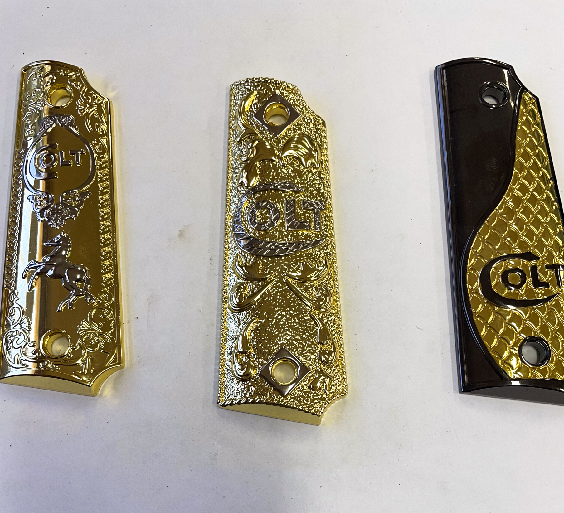 Gold plated custom pieces